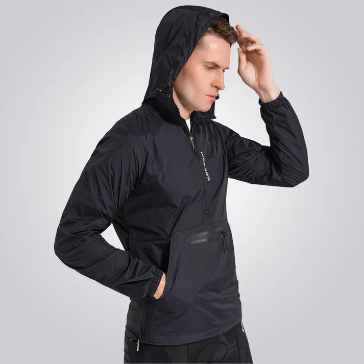 Corta Vento Masculino Aero Pagliacci – proteção térmica, impermeável e respirável com design moderno.