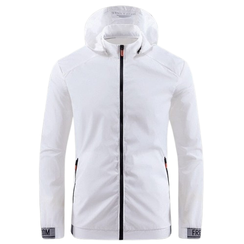 Jaqueta Corta Vento Speed PG300 com design moderno e tecido impermeável, ideal para proteger da chuva com leveza e estilo urbano.