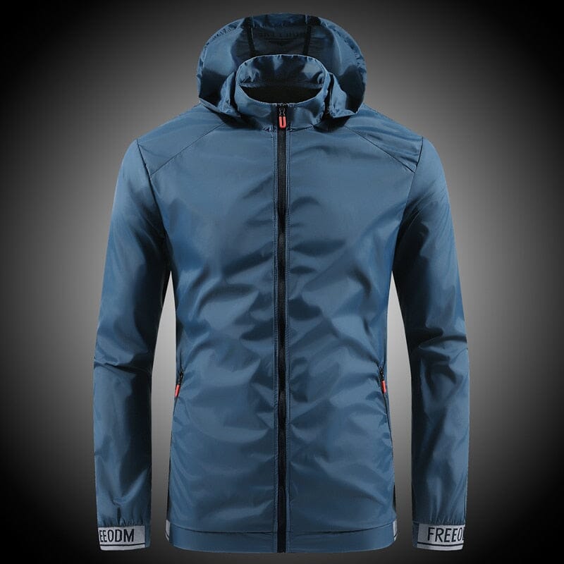 Jaqueta Corta Vento Speed PG300 com design moderno e tecido impermeável, ideal para proteger da chuva com leveza e estilo urbano.