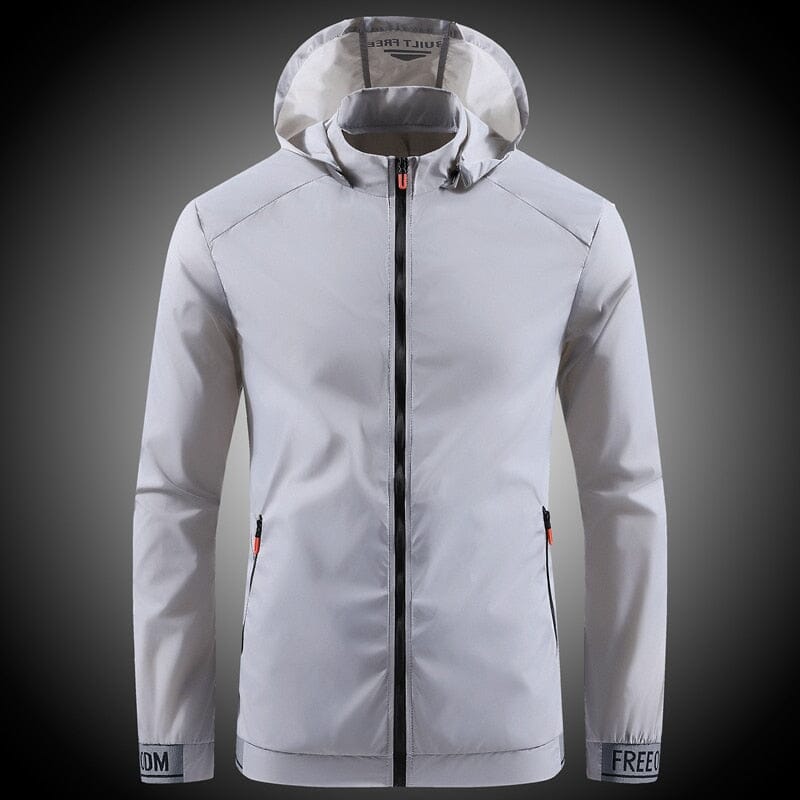 Jaqueta Corta Vento Speed PG300 com design moderno e tecido impermeável, ideal para proteger da chuva com leveza e estilo urbano.