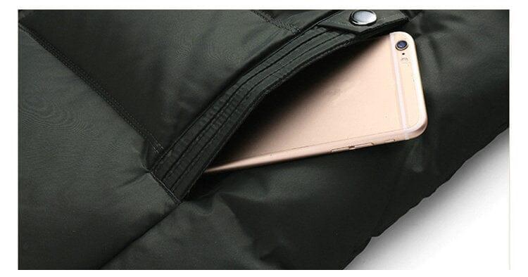 Jaqueta Masculina Forrada Fashion Pagliacci – conforto, resistência e estilo para o frio, com capuz removível e design sofisticado.