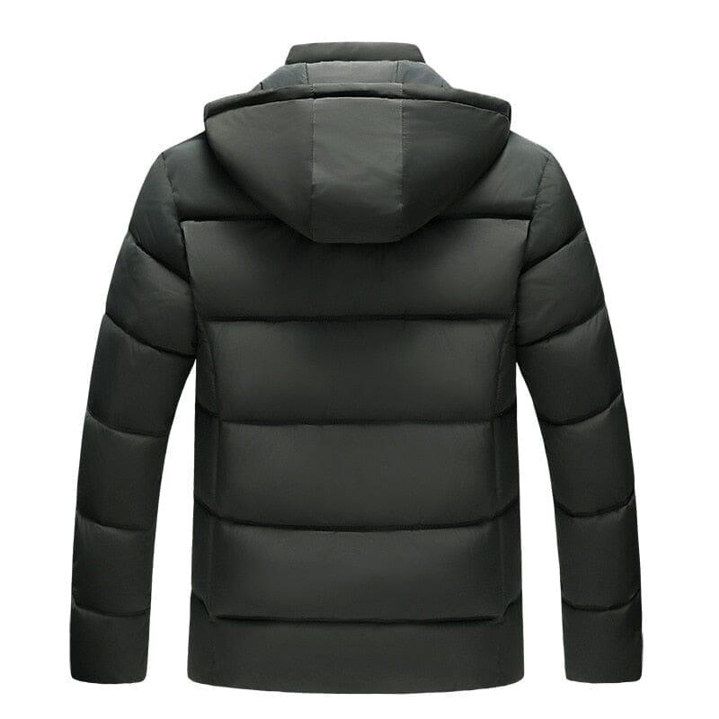 Jaqueta Masculina Forrada Fashion Pagliacci – conforto, resistência e estilo para o frio, com capuz removível e design sofisticado.