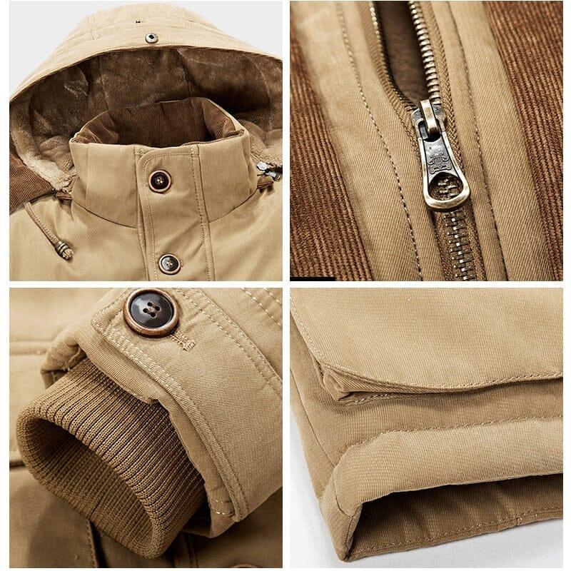Jaqueta Masculina Spain Coast Pagliacci PG170 com forro acolchoado, fechamento em zíper e design versátil para enfrentar dias frios com estilo.