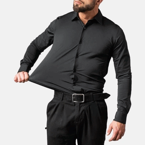 Camisa Social Elástica Pagliacci PG096 – tecido respirável, elástico e sem necessidade de passar.