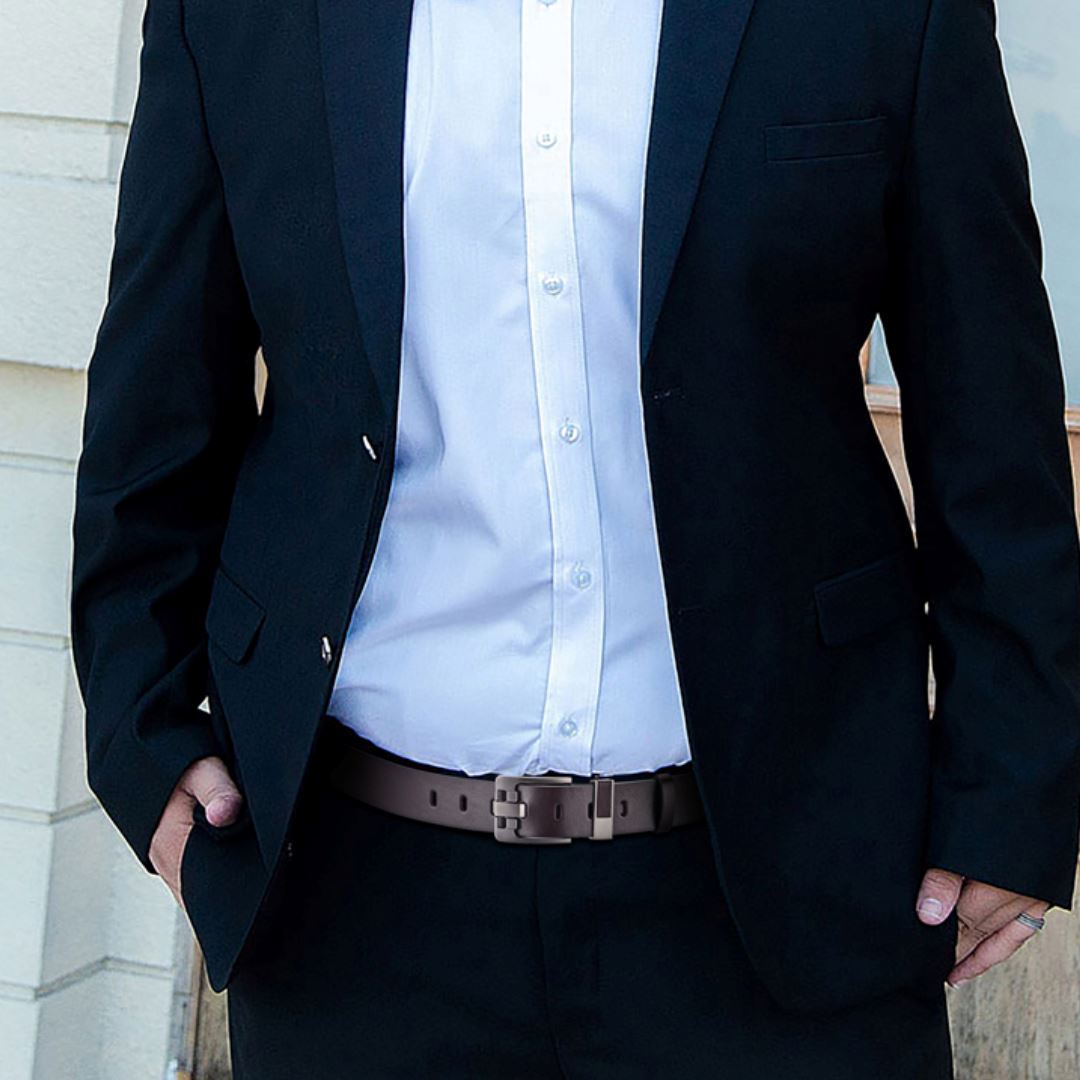 Cinto Masculino de Couro Confy Pagliacci PG229
