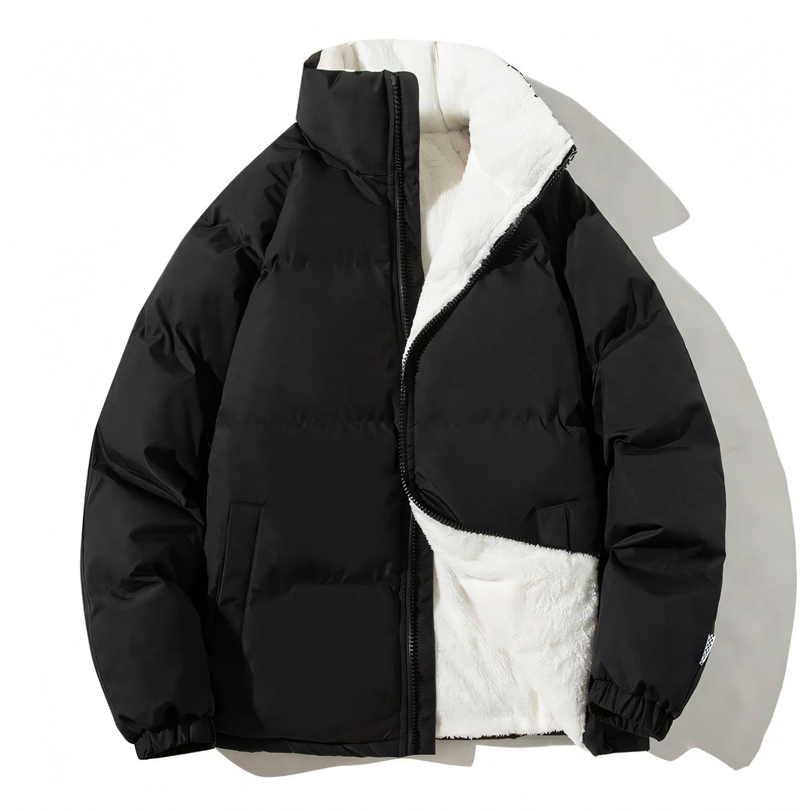 Jaqueta Bobojaco Masculina Alpha Pagliacci, forrada em lã para aquecimento e estilo nos dias frios.