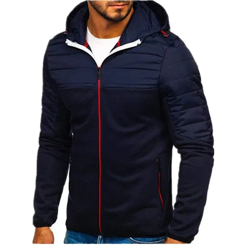 Jaqueta Masculina Casual Basic Pagliacci com forro acolchoado, zíper durável e ajuste confortável, ideal para proteção contra o frio com muito estilo.
