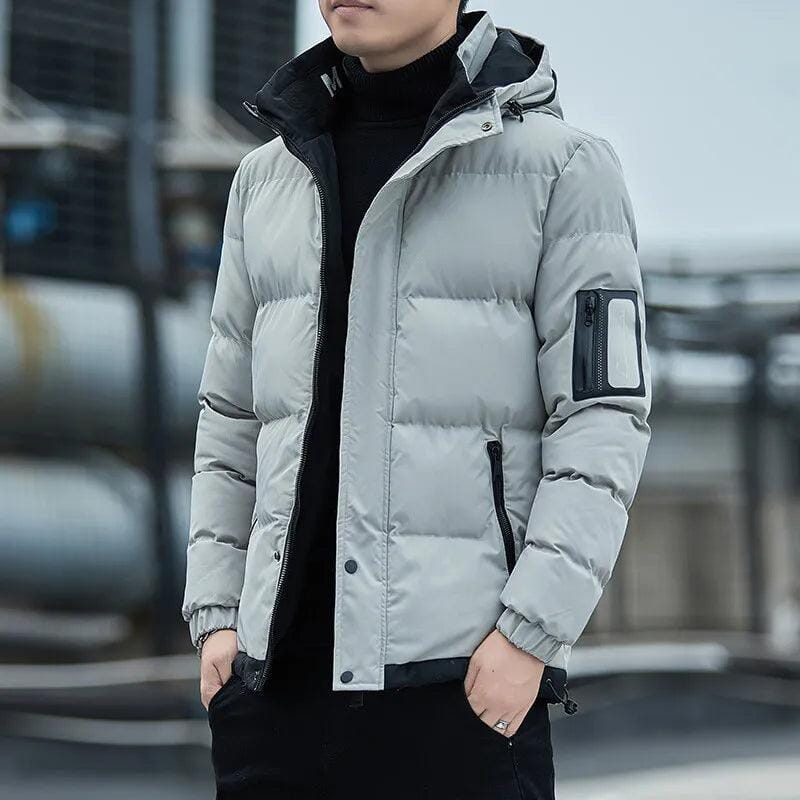 Jaqueta Masculina Extreme Winter Streetwear Pagliacci PG172 com forro acolchoado, zíper resistente e design urbano para máxima proteção nos dias frios.