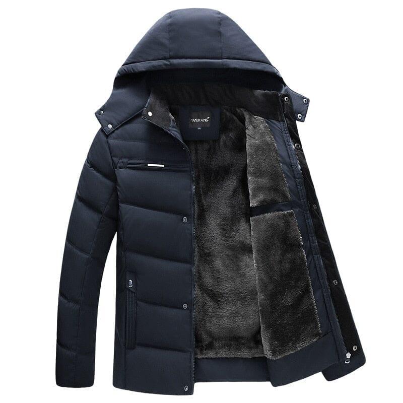 Jaqueta Masculina Forrada Fashion Pagliacci – conforto, resistência e estilo para o frio, com capuz removível e design sofisticado.


