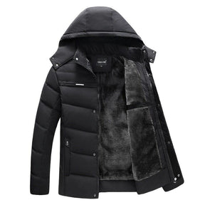 Jaqueta Masculina Forrada Fashion Pagliacci – conforto, resistência e estilo para o frio, com capuz removível e design sofisticado.

