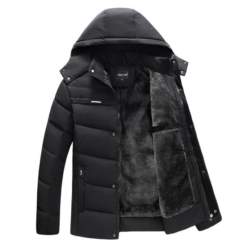 Jaqueta Masculina Forrada Fashion Pagliacci – conforto, resistência e estilo para o frio, com capuz removível e design sofisticado.

