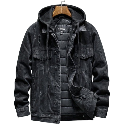 Jaqueta Masculina Jeans Padded Pagliacci PG139 – estilo casual, forro acolchoado e acabamento premium para máximo conforto e sofisticação.