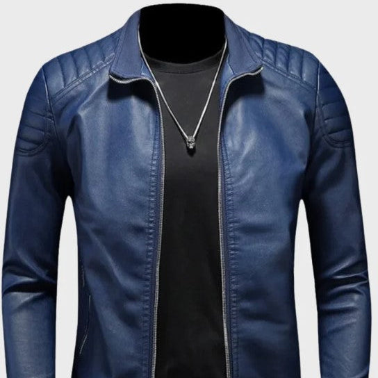 Jaqueta Masculina Pagliacci Cagliari Azul – design moderno, confeccionada com materiais leves e duráveis, ideal para um look urbano sofisticado.​
