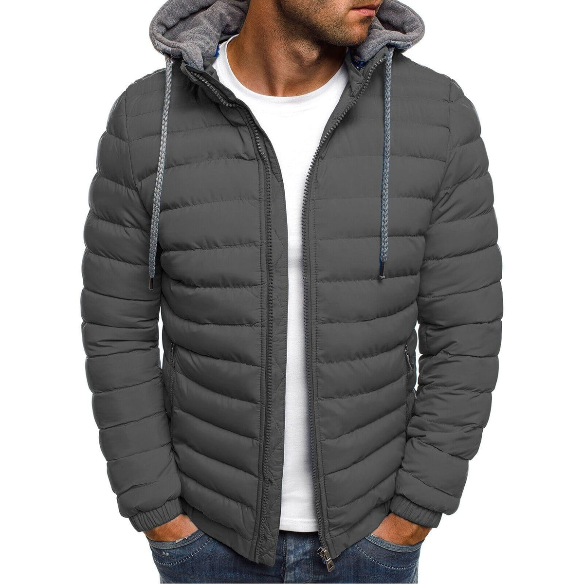 Jaqueta Masculina Puffer Moderna Pagliacci PG129 – aquecimento, conforto e estilo sofisticado
