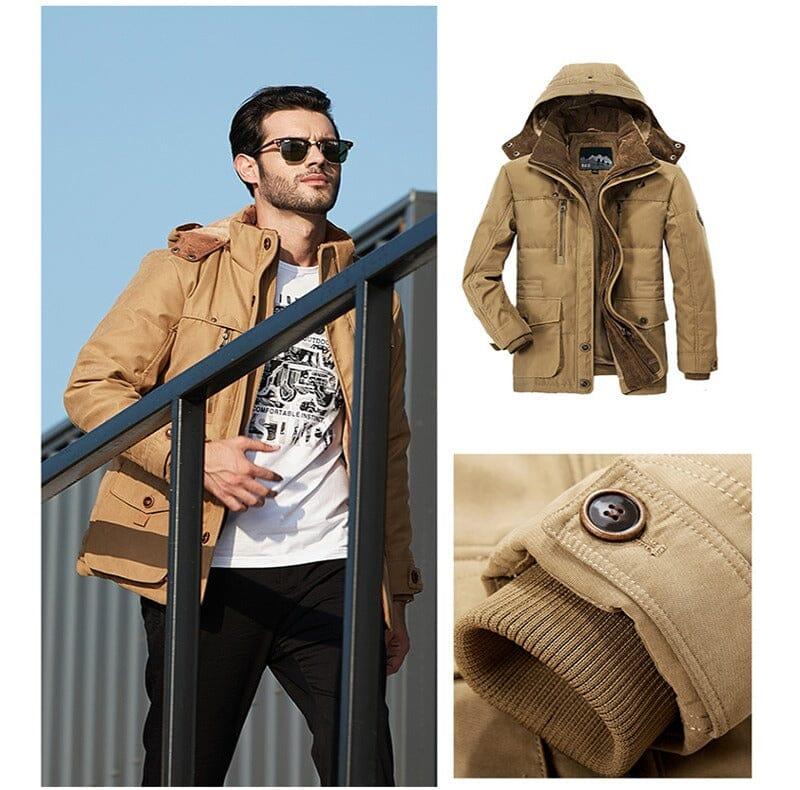 Jaqueta Masculina Spain Coast Pagliacci PG170 com forro acolchoado, fechamento em zíper e design versátil para enfrentar dias frios com estilo.